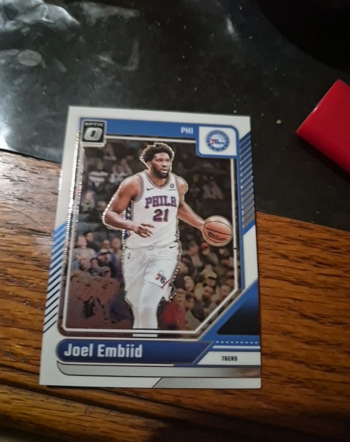 2024-25 Panini Donruss Optic #19 Joel Embiid — front