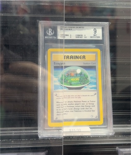 2000 Pokemon Neo Genesis #84 Ecogym — front
