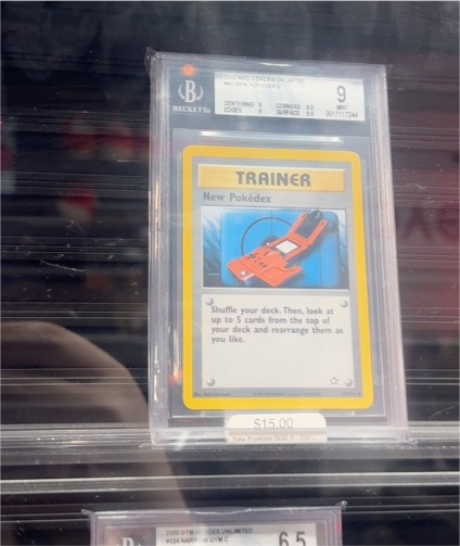2000 Pokémon Neo Genesis #95 New Pokedex — front