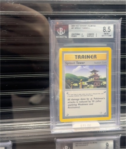 2000 Neo Genesis #97 Sprout Tower — front