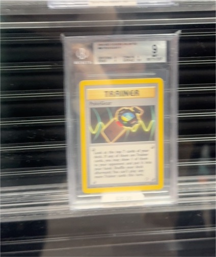 1999 Pokemon Center Base Set #74 Item Finder — front