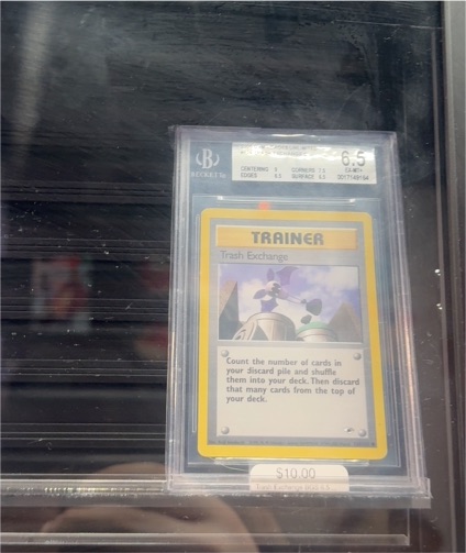 2000 Pokémon Gym Heroes #126 Trash Exchange — front