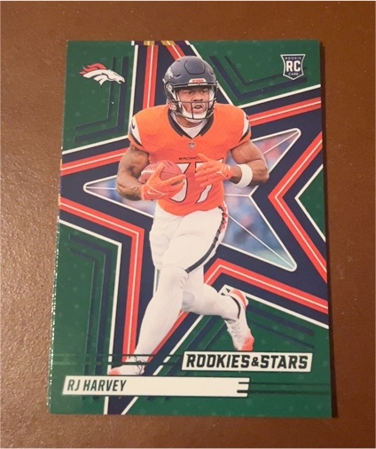 2025 Panini Rookies & Stars #173 RJ Harvey — front