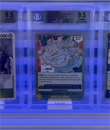 2023 One Piece #OP05-115 Two-Hundred Million Volts Amaru — front