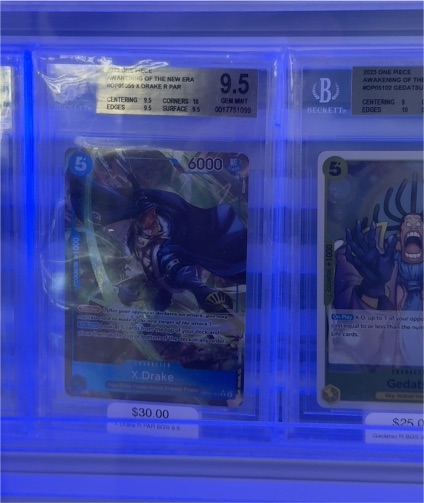 2023 One Piece Awakening of the New Era OP-05 X. Drake CGC 9.5 — front