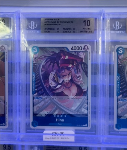 2023 One Piece Awakening of the New Era #OP05-050 Hina — front