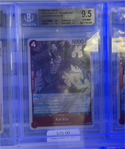2023 One Piece Awakening of the New Era #OP05-005 Karasu — front