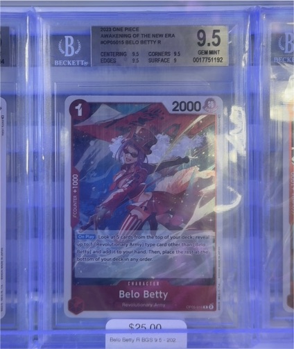 2023 One Piece Awakening of the New Era #015 Belo Betty — front