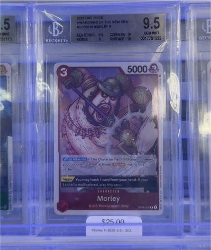 2023 One Piece Awakening of the New Era #OP05-016 Morley — front