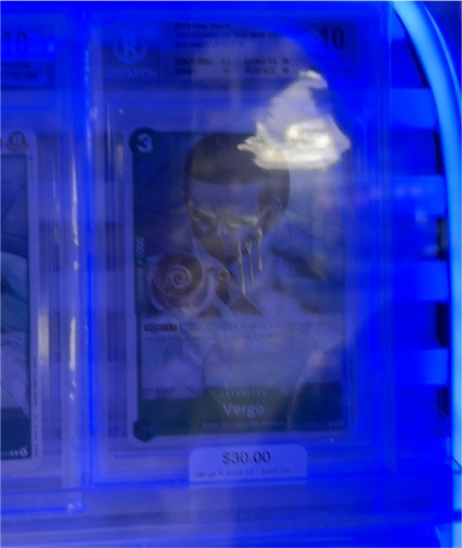 2010 One Piece Card Game #3 Vergo — front