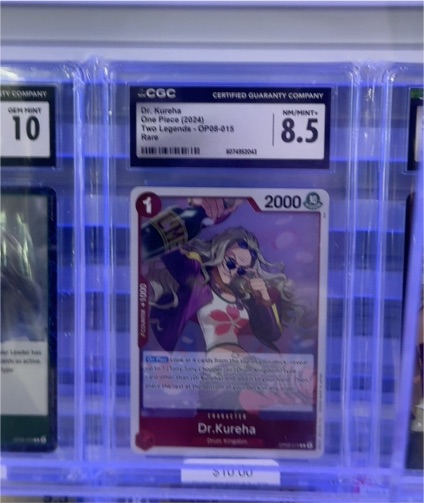 2024 One Piece Two Legends #OP08-015 Dr. Kureha — front