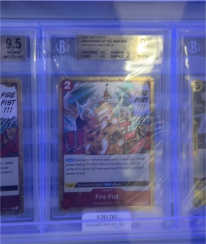 2024 One Piece Card Game OP05-019 Fire Fist — front