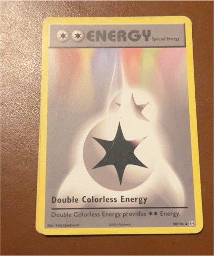 2016 Pokémon Evolutions #90 Double Colorless Energy — front