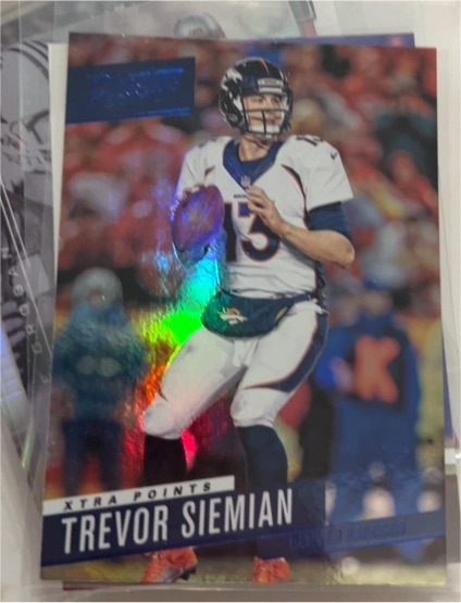 2017 Panini Prestige Xtra Points #183 Trevor Siemian — front