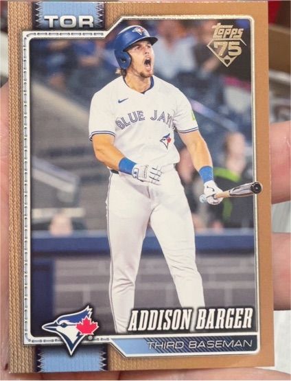 2026 Topps Series 1 #241 Addison Barger — front