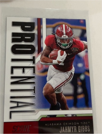 2023 Panini Score PROtential #16 Jahmyr Gibbs — front