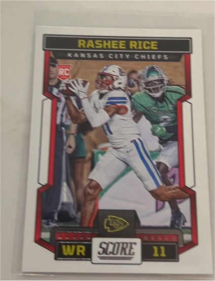 2023 Panini Score #352 Rashee Rice — front