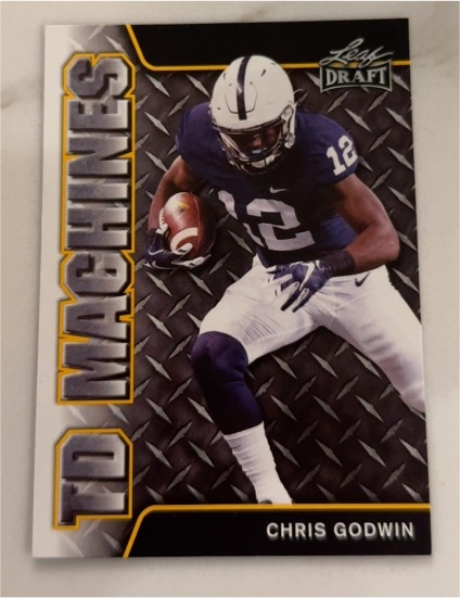 2017 Leaf Draft TD Machines #TD-01 Chris Godwin — front