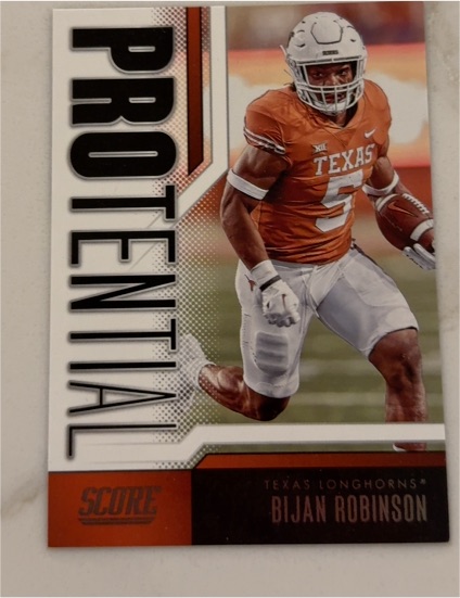 2023 Score #7 Bijan Robinson PROtential — front