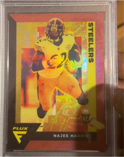2021 Panini Chronicles Flux Rookies #FX-9 Najee Harris — front