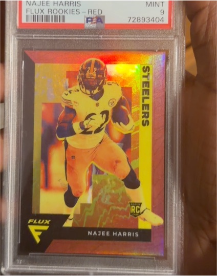 2021 Panini Chronicles Flux Rookies #FX-9 Najee Harris — front