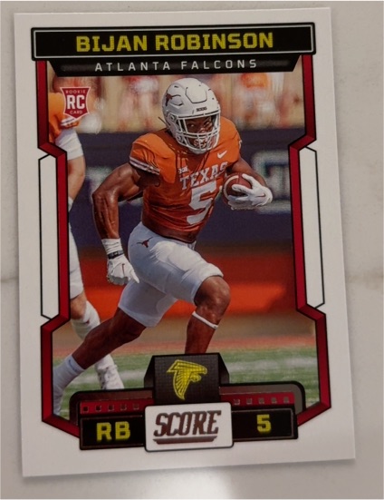 2023 Score #315 Bijan Robinson — front