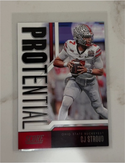 2023 Panini Score Protential #2 C.J. Stroud — front