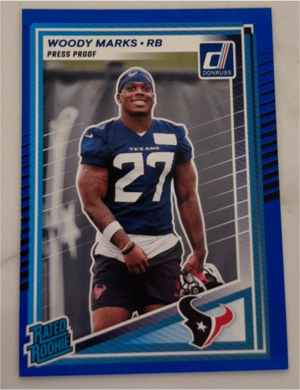 2025 Donruss #377 Woody Marks — front