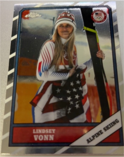 2026 Topps Chrome #T86-6 Lindsey Vonn — front