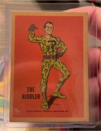 1974 National Periodical Publications The Riddler #1A13 — front