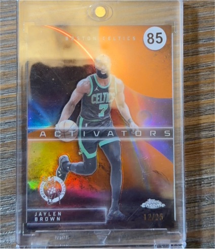 2025-26 Topps Chrome Activators #AC-3 Jaylen Brown — front