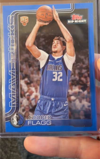2025 Topps Rip Night #BK21 Cooper Flagg — front