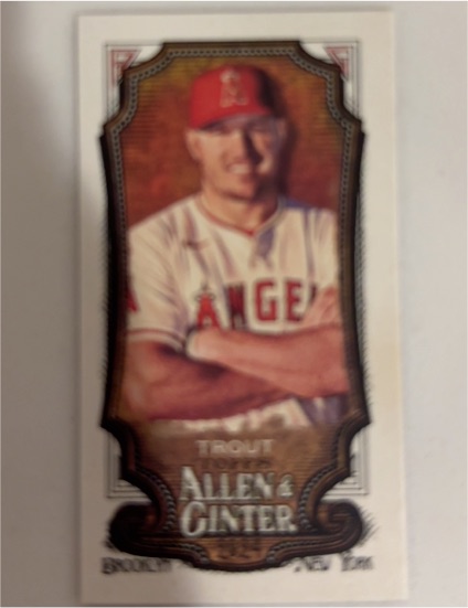 2024 Topps Allen & Ginter #280 Mike Trout — front