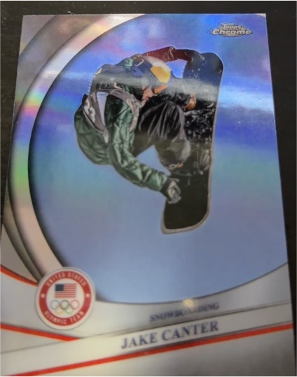 2026 Topps Chrome U.S. Winter Olympics #94 Jake Canter — front