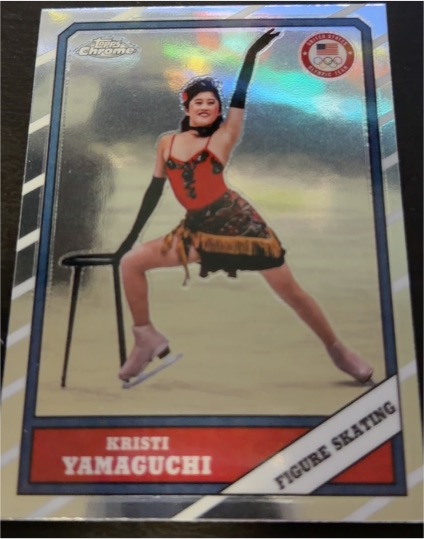 2026 Topps Chrome U.S. Winter Olympics #T86-22 Kristi Yamaguchi — front