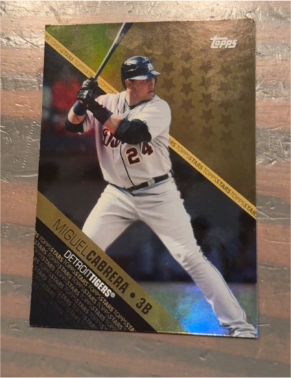 2008 Topps Stars #TS17 Miguel Cabrera — front