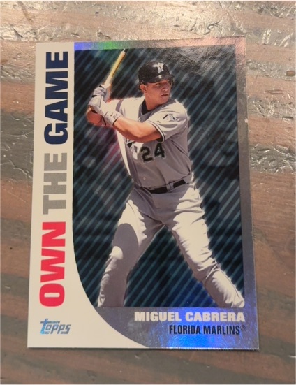 2008 Topps Own the Game #OTG10 Miguel Cabrera — front