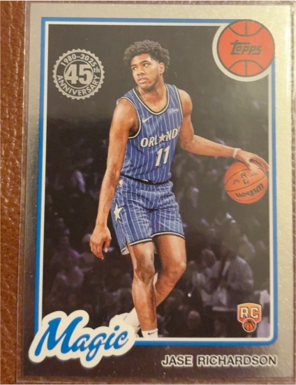 2025-26 Topps 45th Anniversary #80BK-71 Jase Richardson — front