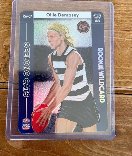 2022 Select AFL Rookie Wildcard #RW-07 Ollie Dempsey — front