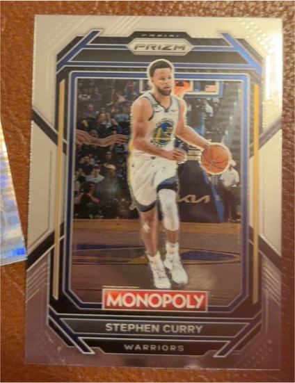 2022-23 Panini Prizm Monopoly #28 Stephen Curry — front