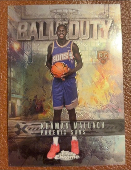 2025 Topps Chrome Ball of Duty #BD-25 Khaman Maluach — front