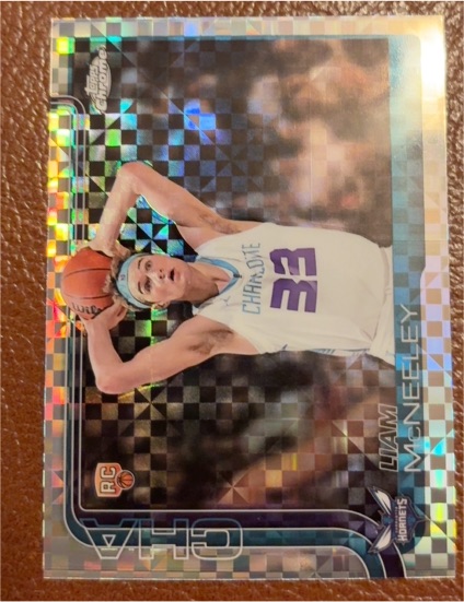 2025-26 Topps Chrome #279 Liam McNeely — front