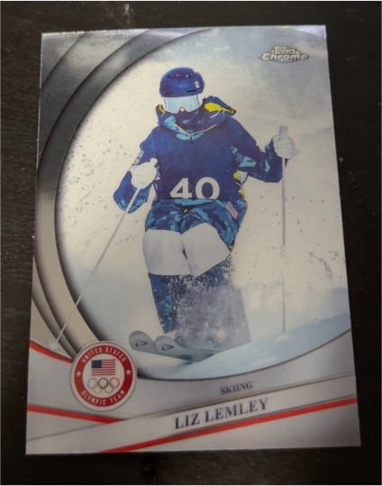 2026 Topps Chrome Winter Olympics #65 Liz Lemley — front