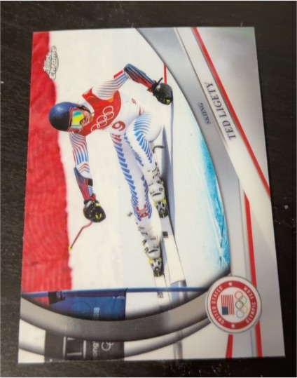 2026 Topps Chrome U.S. Winter Olympic #166 Ted Ligety — front