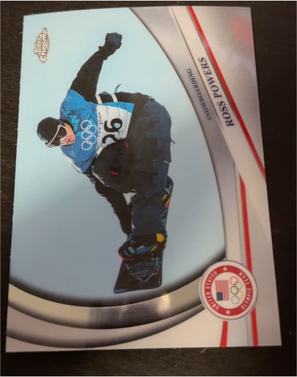 2026 Topps Chrome U.S. Winter Olympic #130 Ross Powers — front