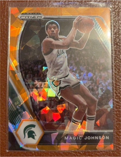 2021-22 Panini Prizm Draft Picks #86 Magic Johnson — front