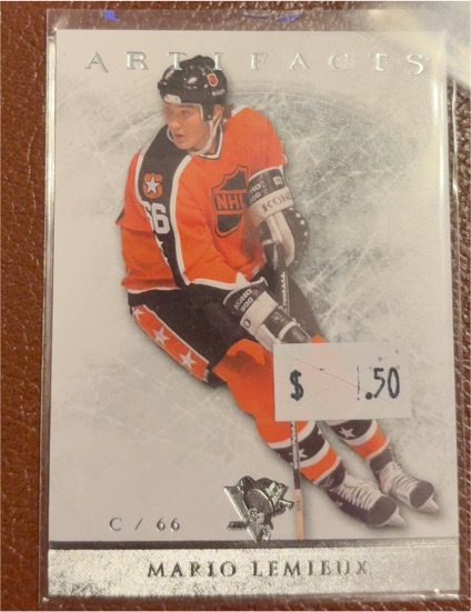 2011-12 Upper Deck Artifacts #66 Mario Lemieux — front