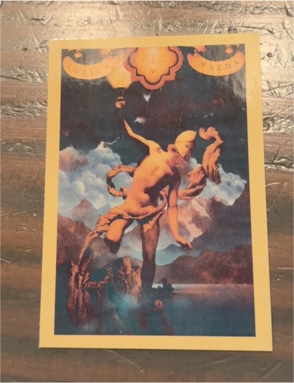 1994 Maxfield Parrish Portrait Of America Promo #NNO — front
