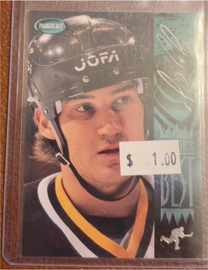 1994 Parkhurst Parkie's Best #296 Mario Lemieux — front