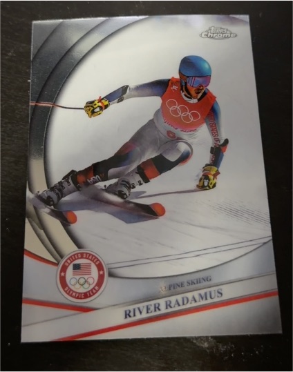 2026 Topps Chrome U.S. Winter Olympics #85 River Radamus — front